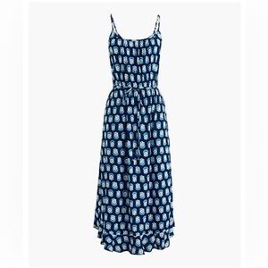 J. Crew Factory Ruffle Midi Dress